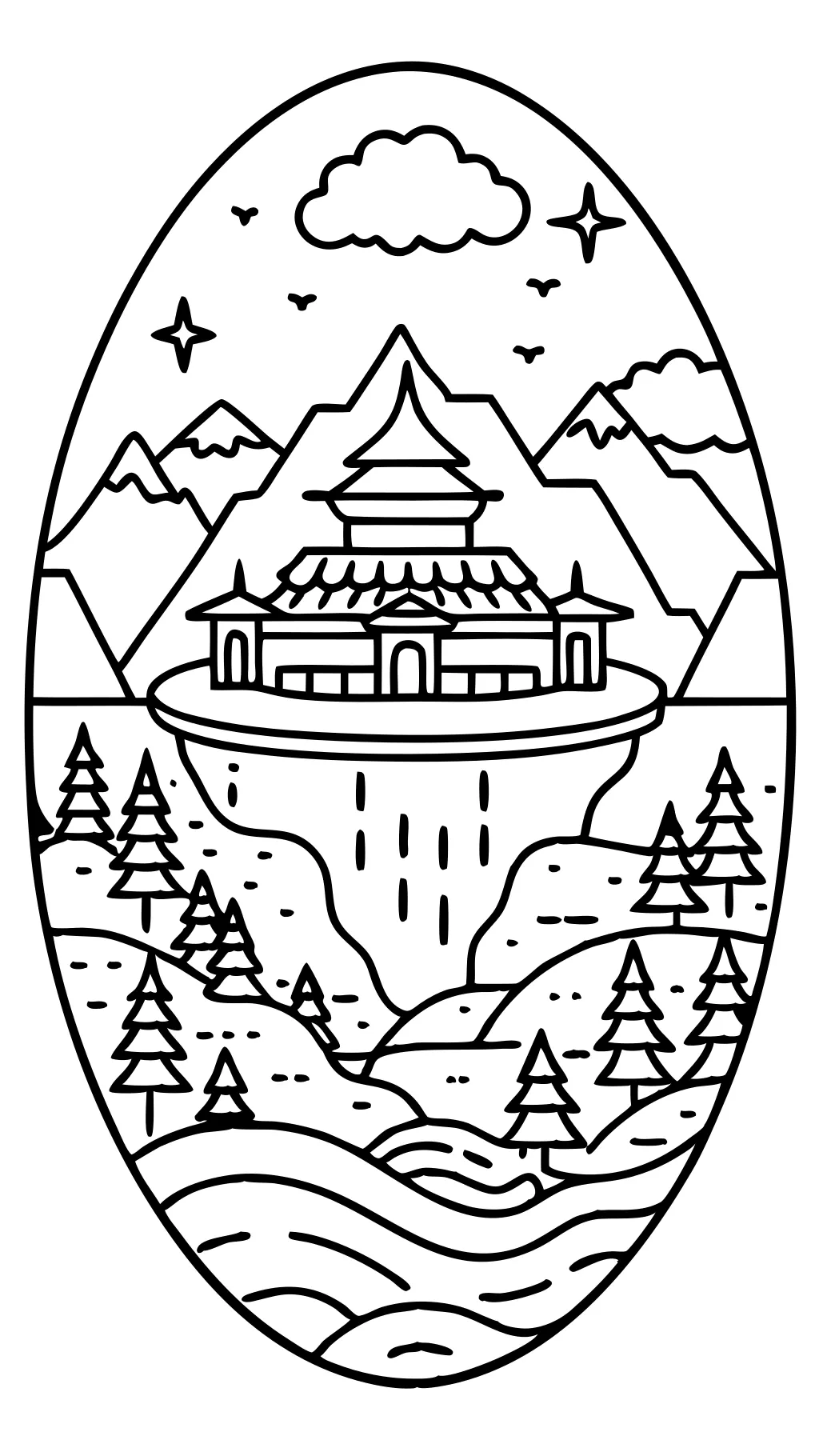 areal coloring pages